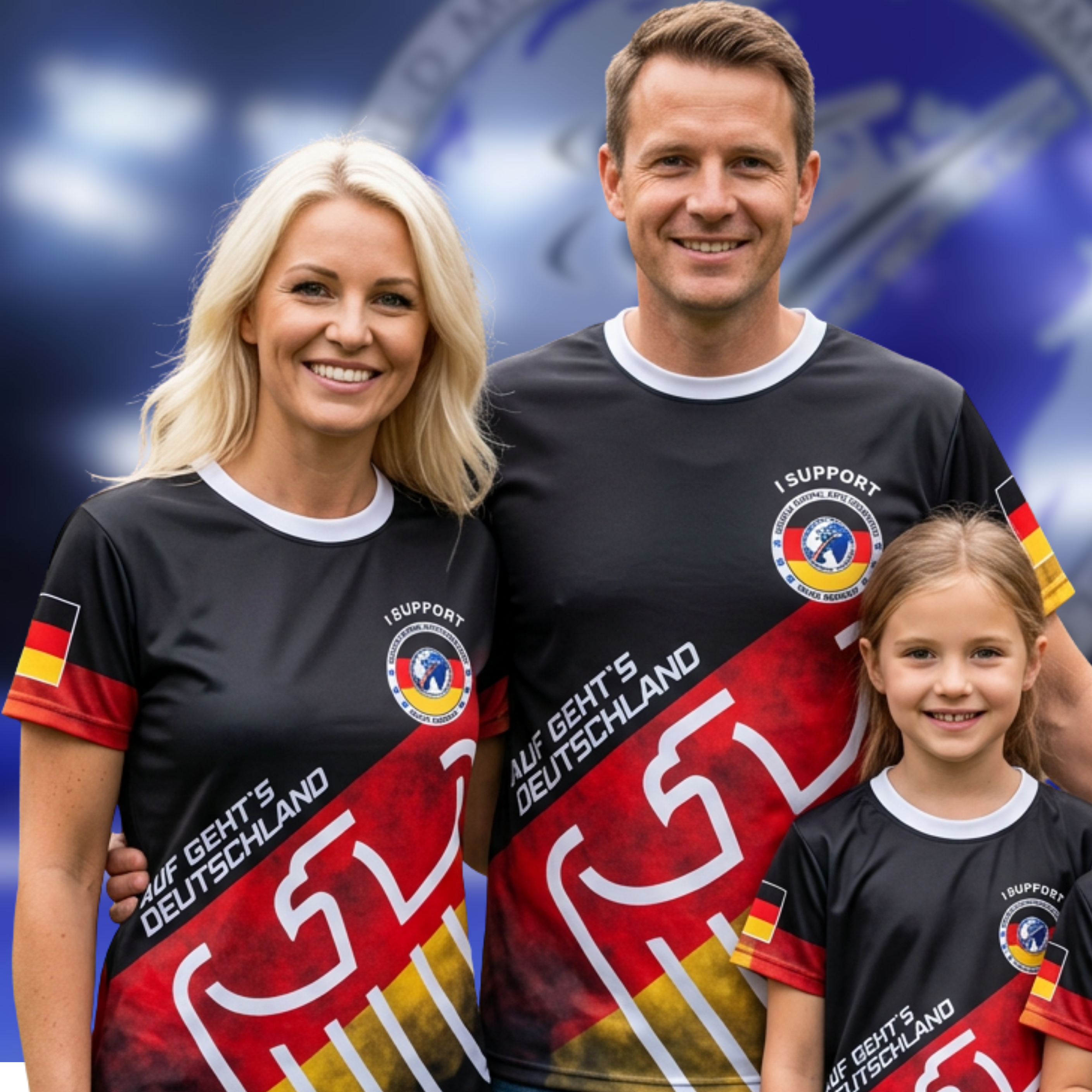 WMAC GERMANY Support Shirt - Family Bundle 2Erw. + 1 Kind
