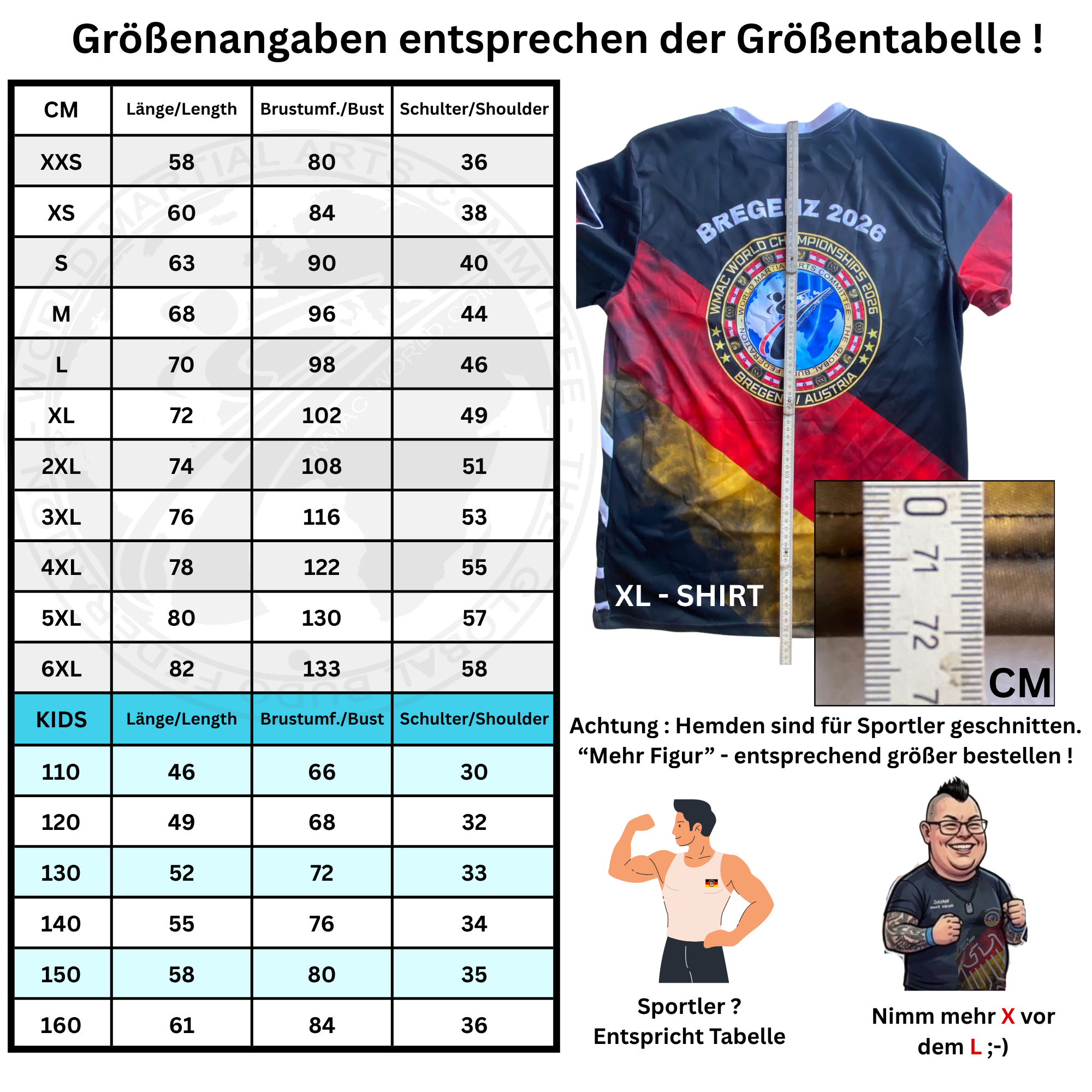 WMAC GERMANY - Support Shirt  ! Sale bis 21.08.2026