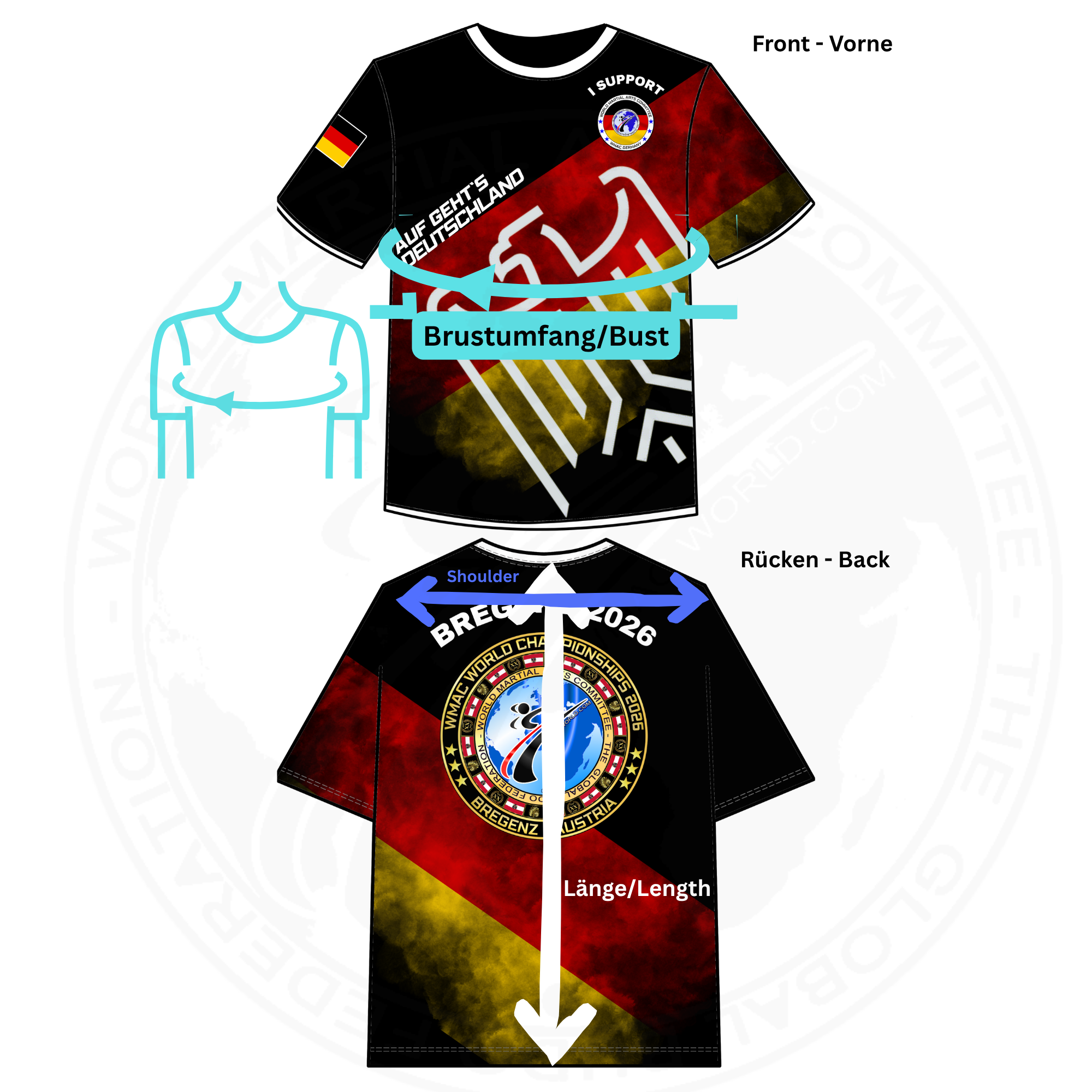 WMAC GERMANY - Support Shirt  ! Sale bis 21.08.2026